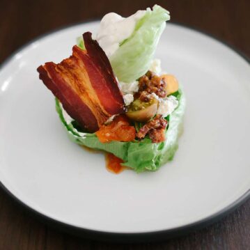 New Wedge Salad -Shula's Steak House Naples
